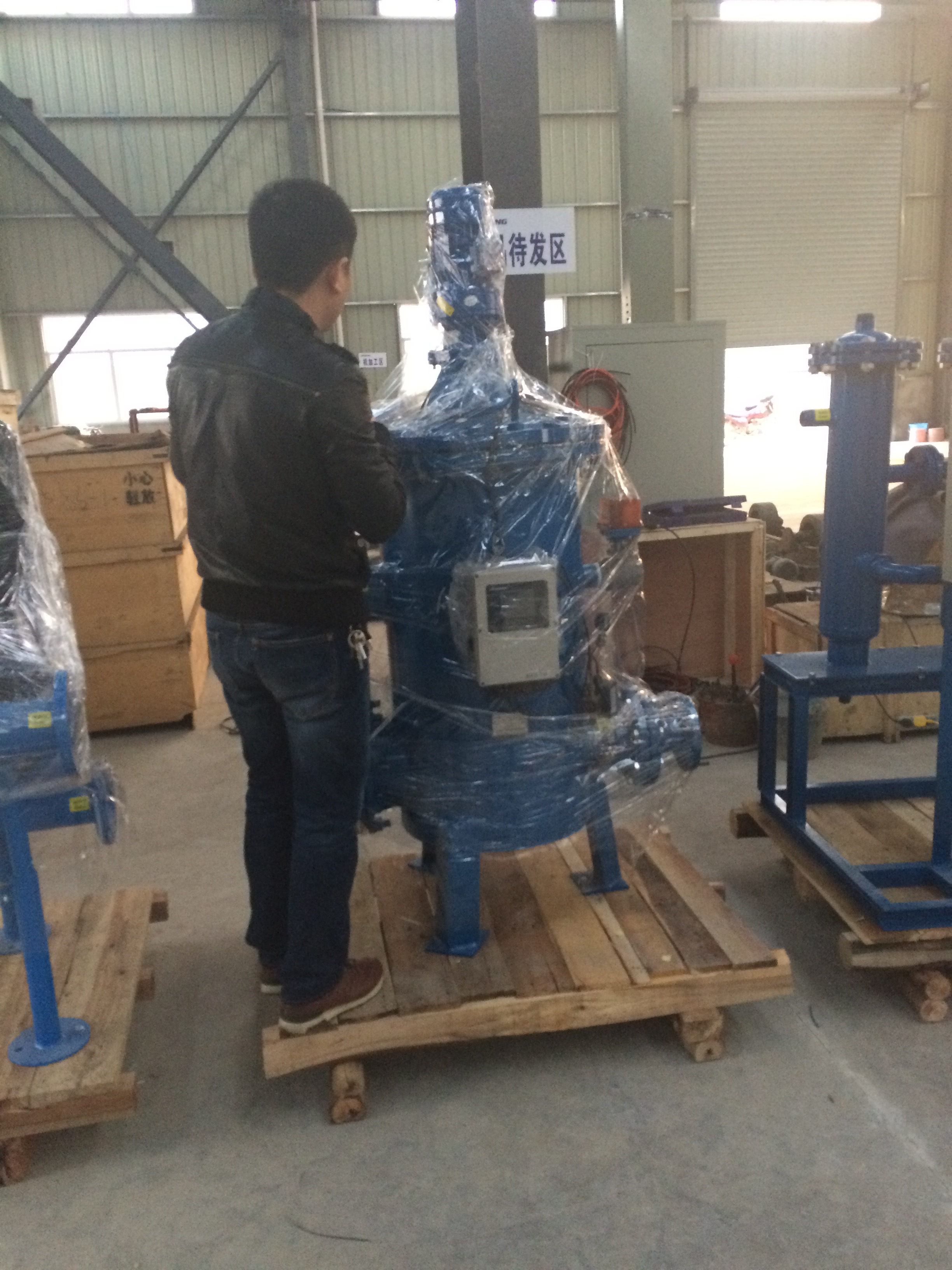 自清洗過濾器實物圖 自清洗過濾器實物圖