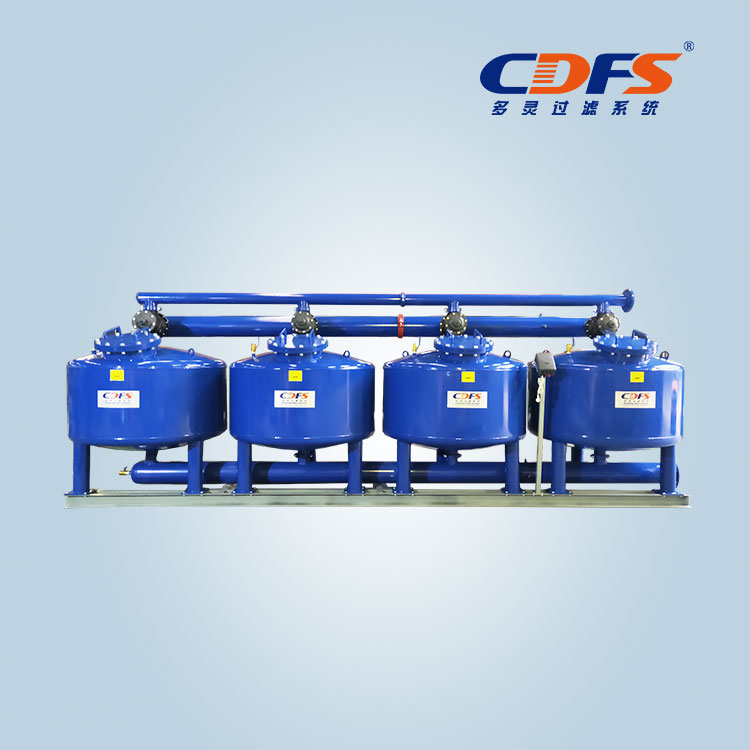 四罐淺層介質過濾器