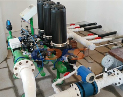 疊片過濾器安裝現場